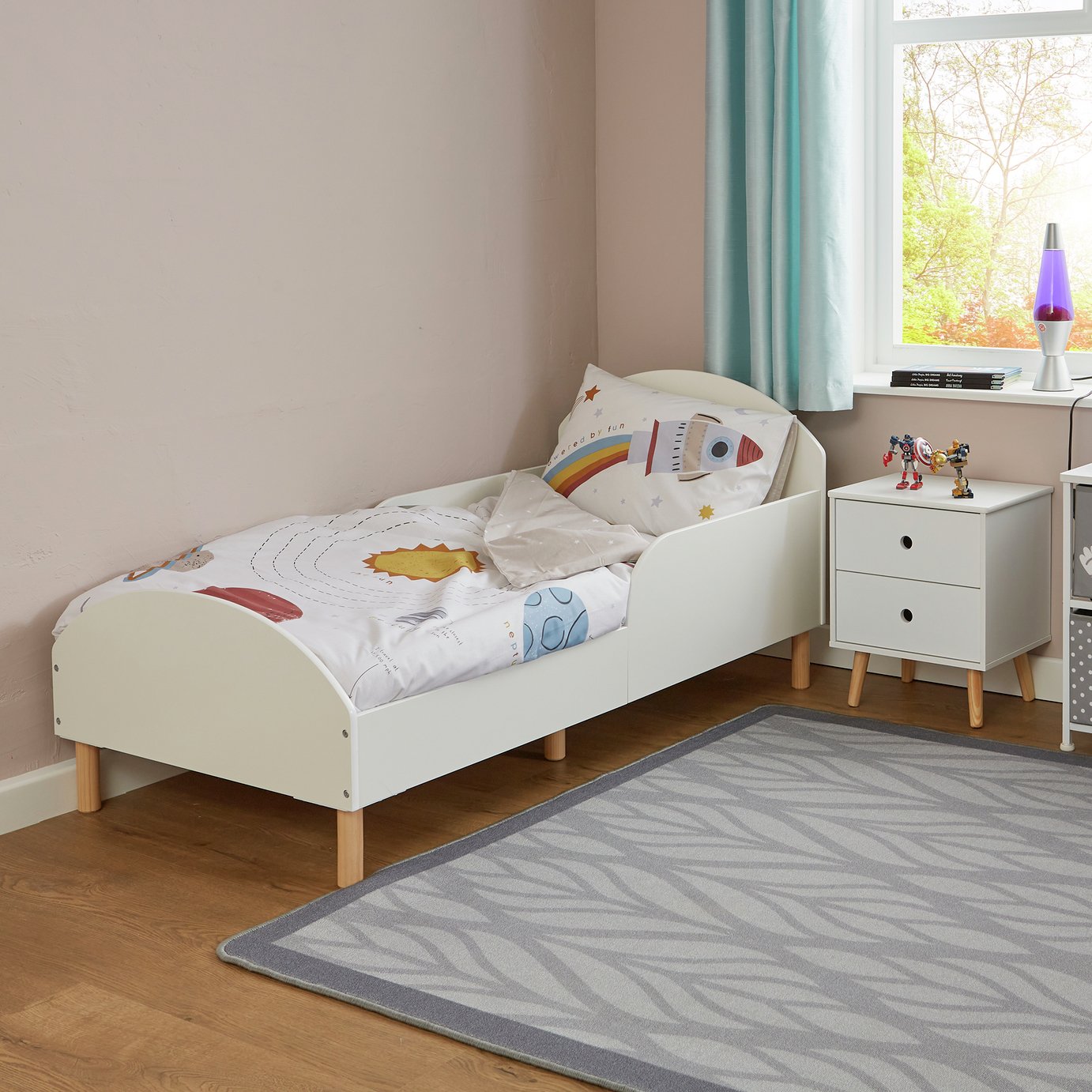 Liberty House Toddler Bed - White