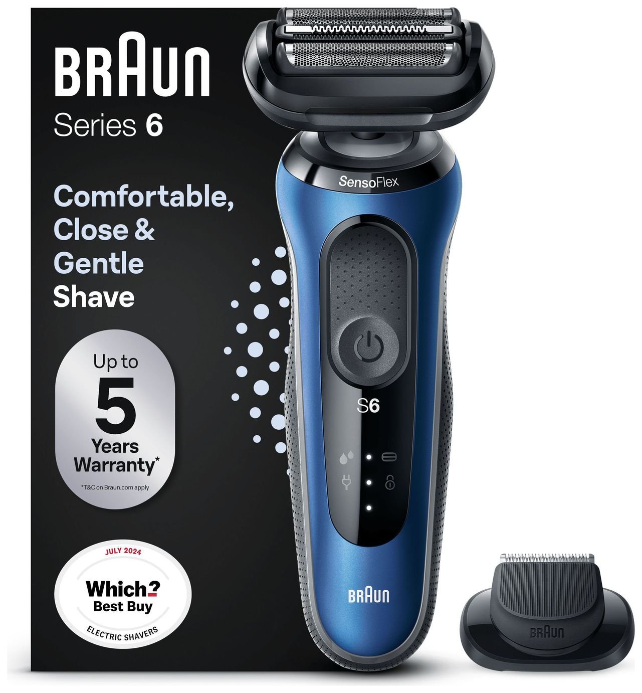 Braun Series 6 Electric Shaver 60-B1200s