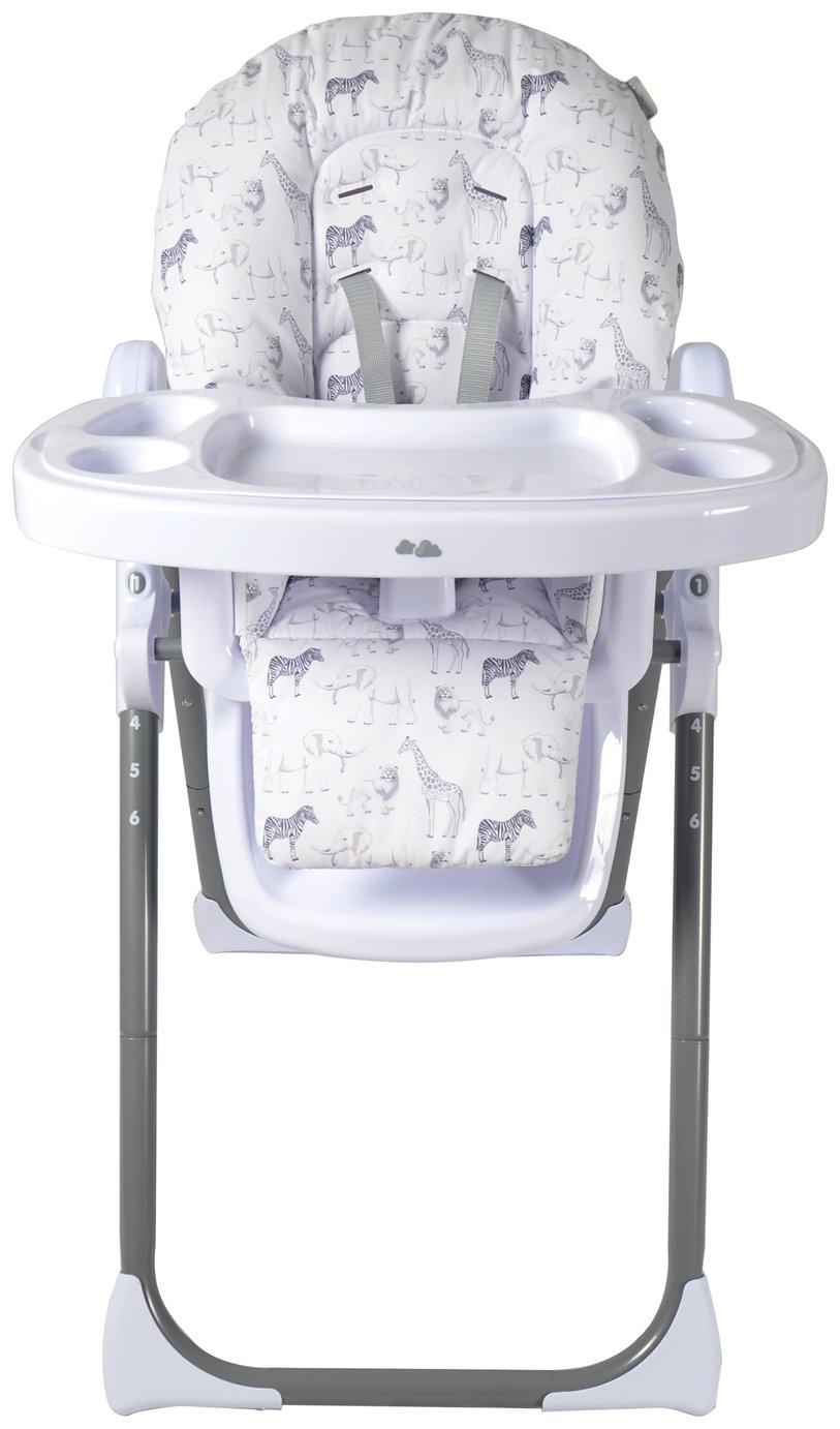 My Babiie MBHC8 Premium Highchair - Safari