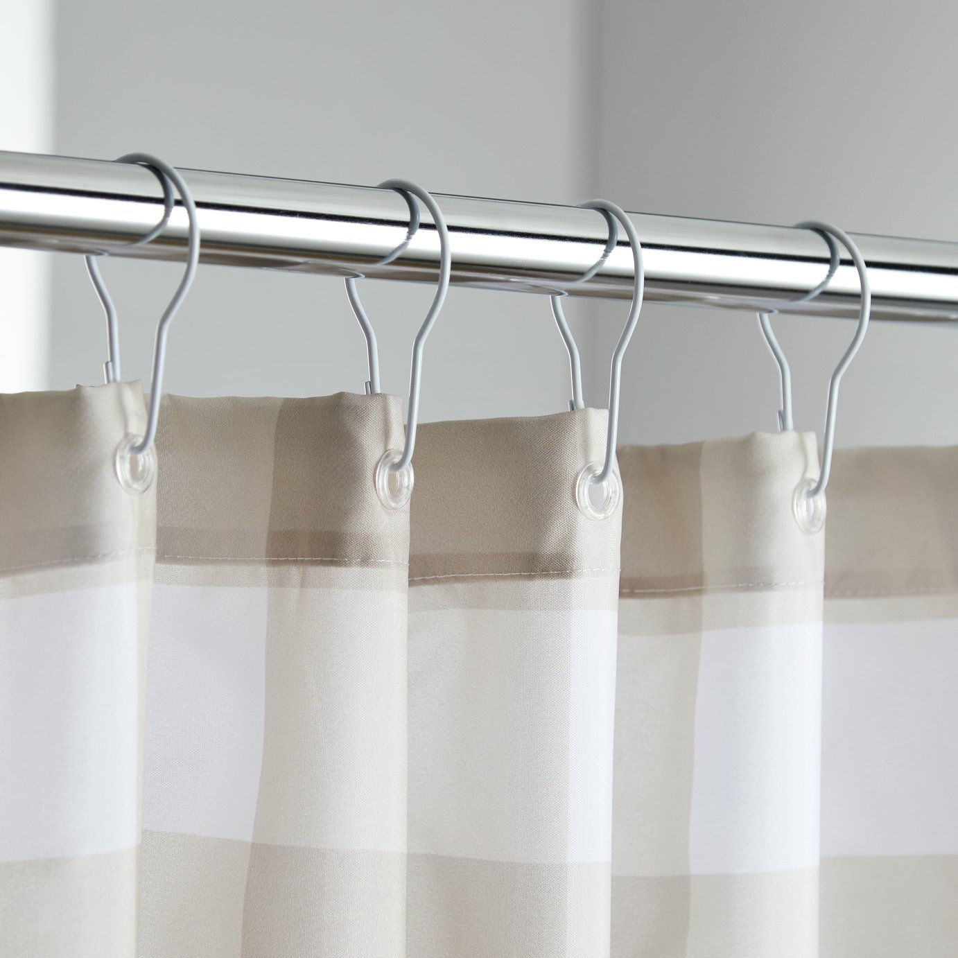 Shower Poles & Rods | Shower Curtain Rails | Argos