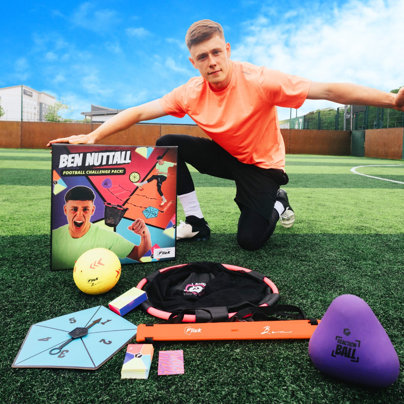 Football Flick Ben Nuttall Football Challenge Pack