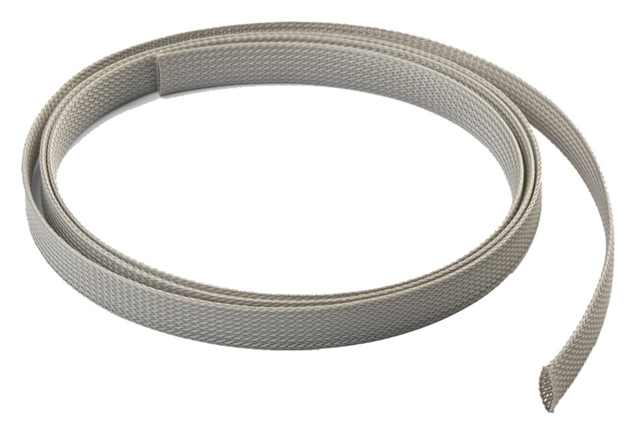 One For All WM5022 - 2m Braided Cable Sleeve - Grey