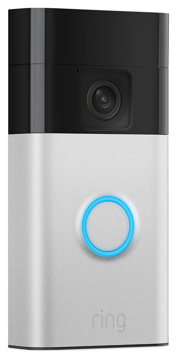 Ring Battery Video Doorbell - Satin Nickel