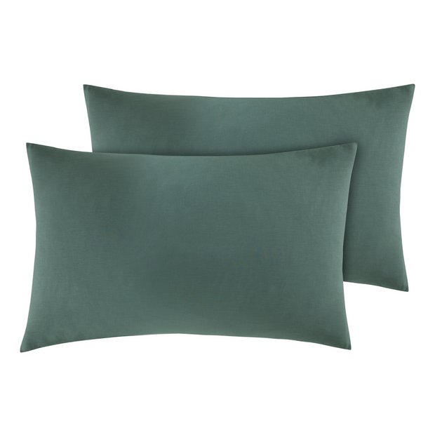 Argos red shop pillow cases