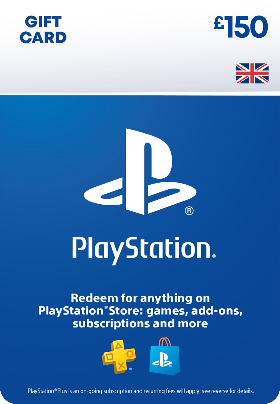 PlayStation Store 150 GBP Gift Card