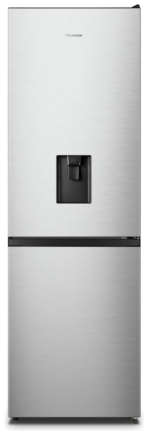 Hisense RB390N4WCE Freestanding Fridge Freezer - Silver