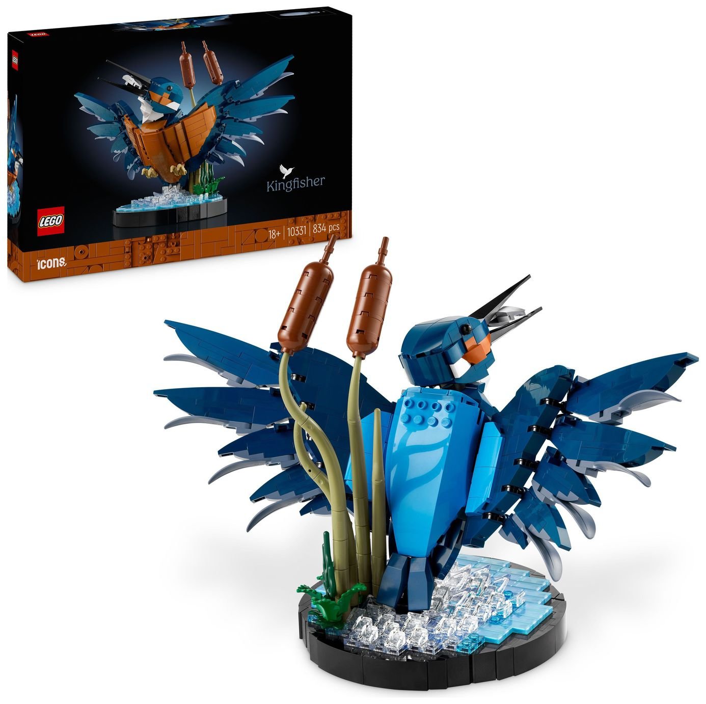 LEGO Icons Kingfisher Bird Building Kit for Adults 10331