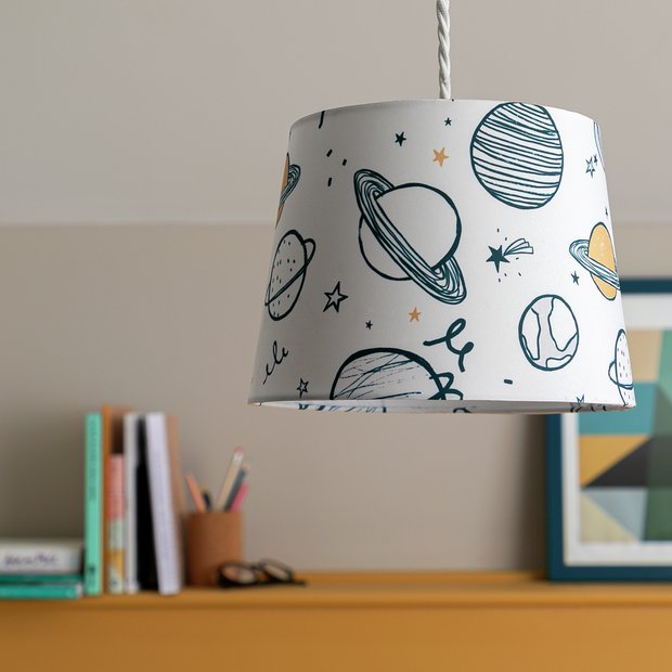 Space lampshade store argos