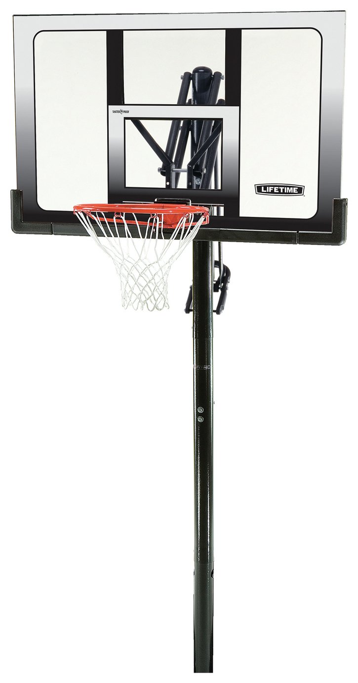 Lifetime Adjustable In-Ground 52 Inch Basketball Hoop