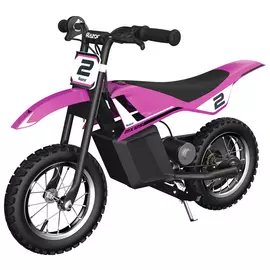 Razor MX125 Electric Dirt Bike Motorbike For Kids - Pink