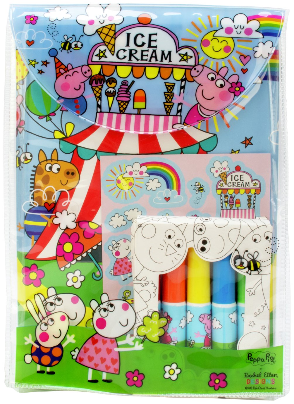 Hasbro Peppa X Rachel Ellen Colouring Set