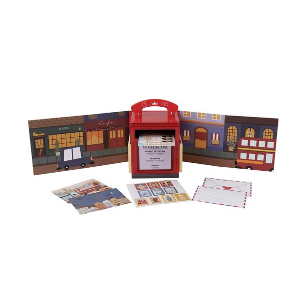 Elc wooden store post box argos