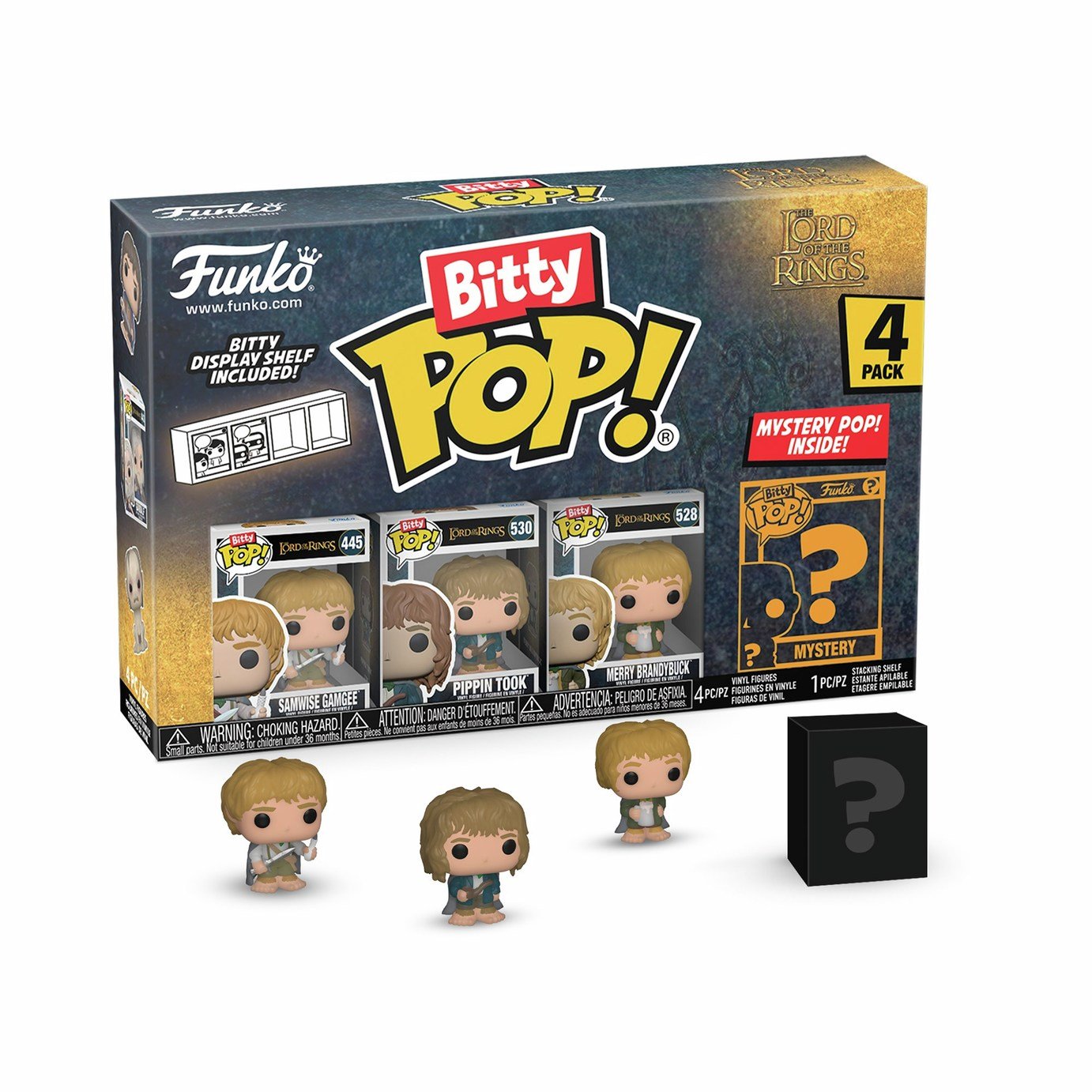 Funko Bitty POP! Lord of the Rings Collectibles - 4 Pack