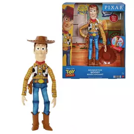 Toy Story Roundup Fun Woody Talking Doll Figure