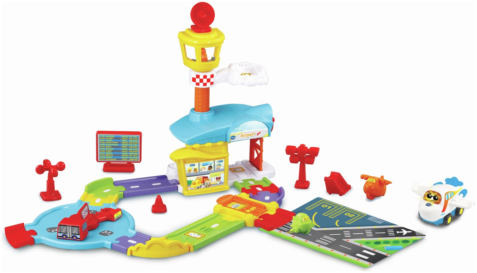 vtech toot toot cars argos