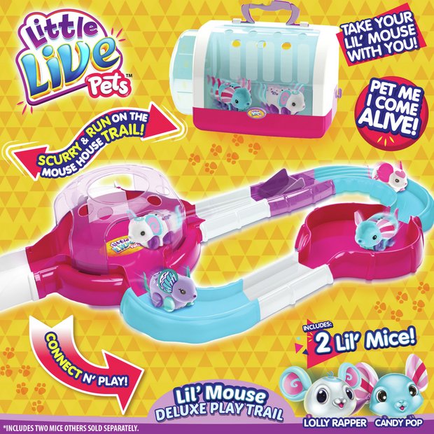 Buy Little Live Pets L'il Mouse Deluxe Play Trail at Argos.co.uk - Your ...