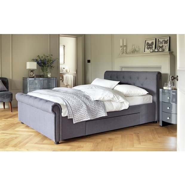 Argos double bed frame with deals storage