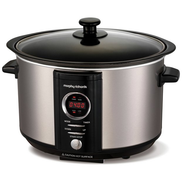 Buy Morphy Richards 460004 Accents Slow Cooker - Brushed Steel at Argos ...