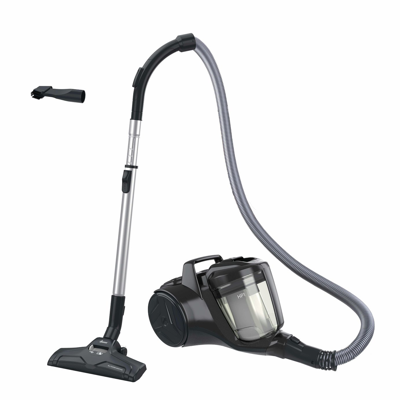 Hoover HP1 Corded Bagless Cylinder Vacuum Cleaner