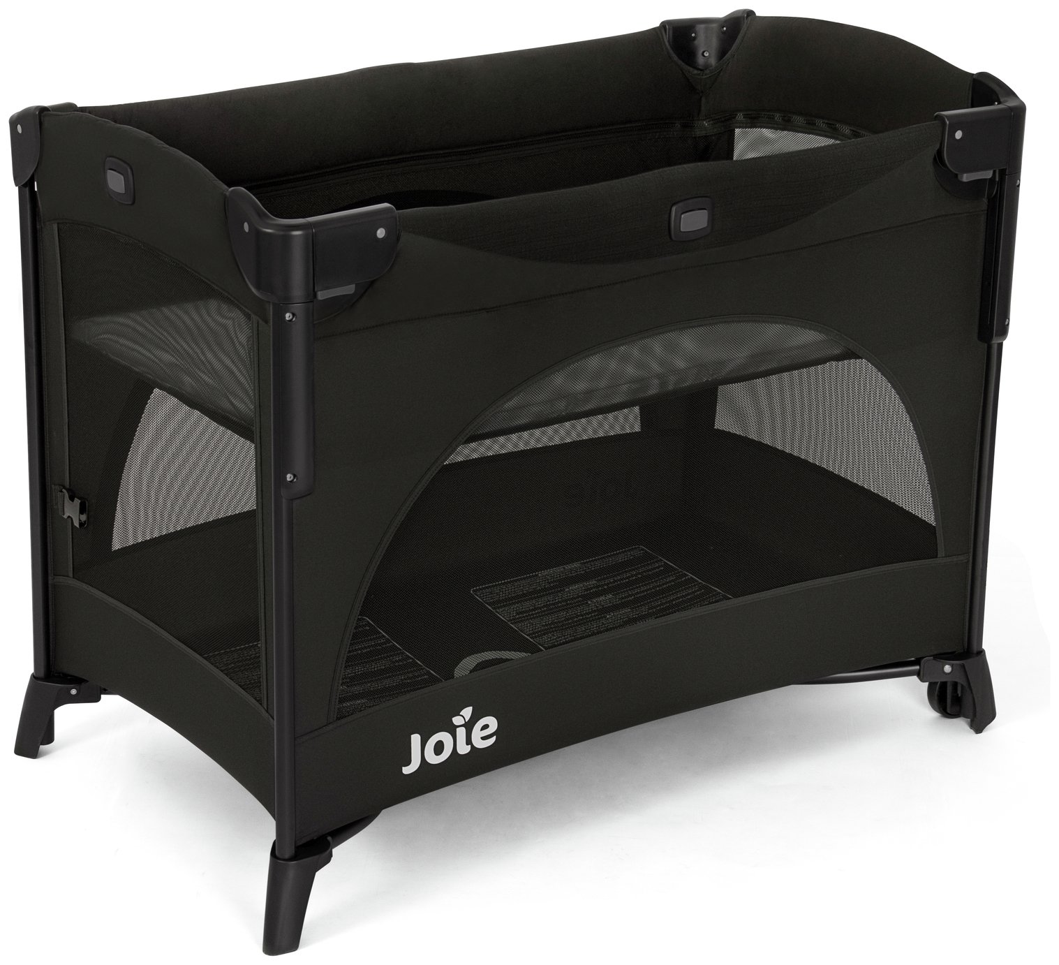 Joie Kubbie Sleep Bedside Crib & Travel Cot - Shale