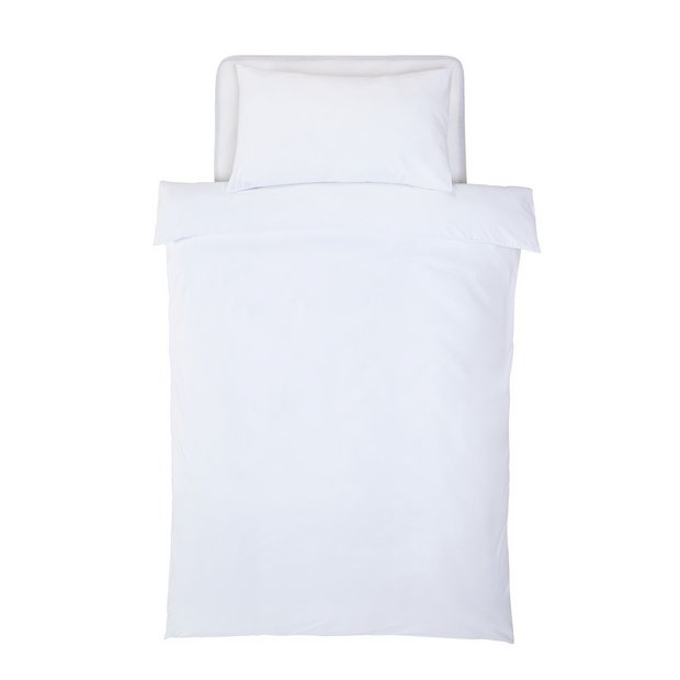 White single duvet deals cover