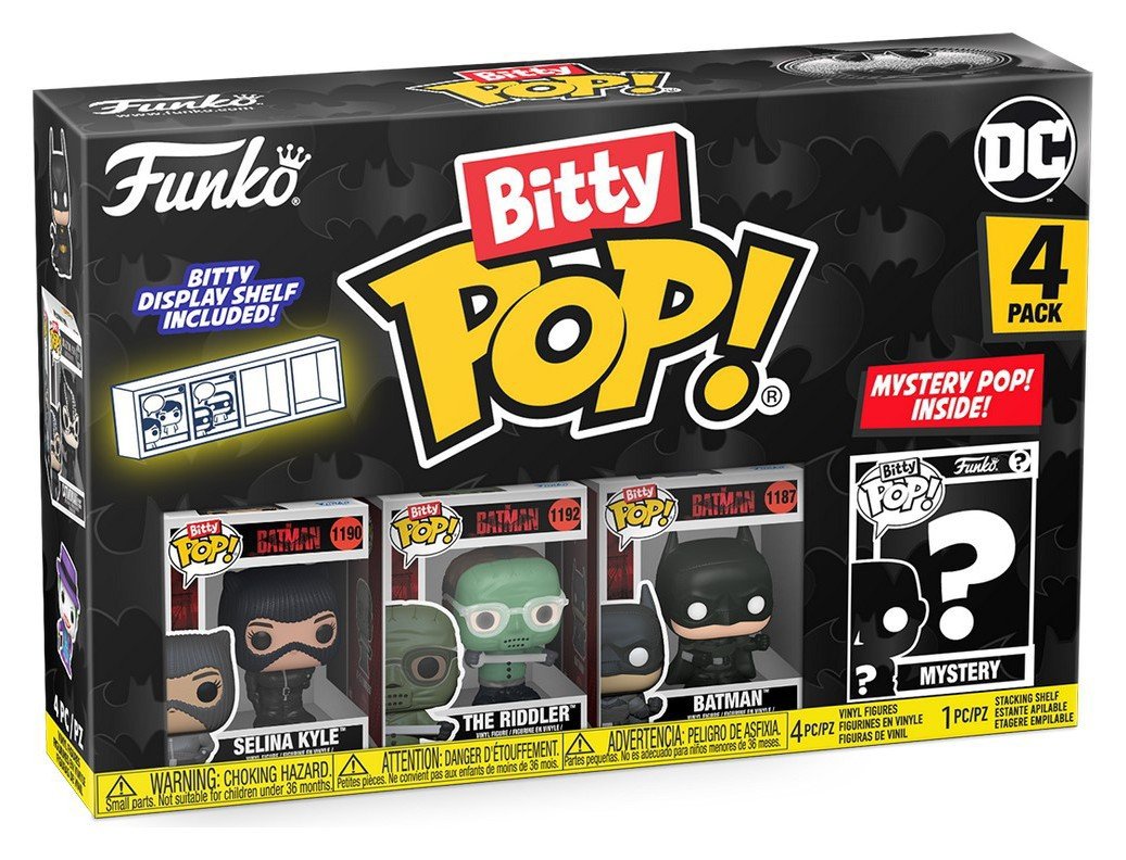 Funko Bitty POP! Batman 85th Catwoman Figures - Pack of 4
