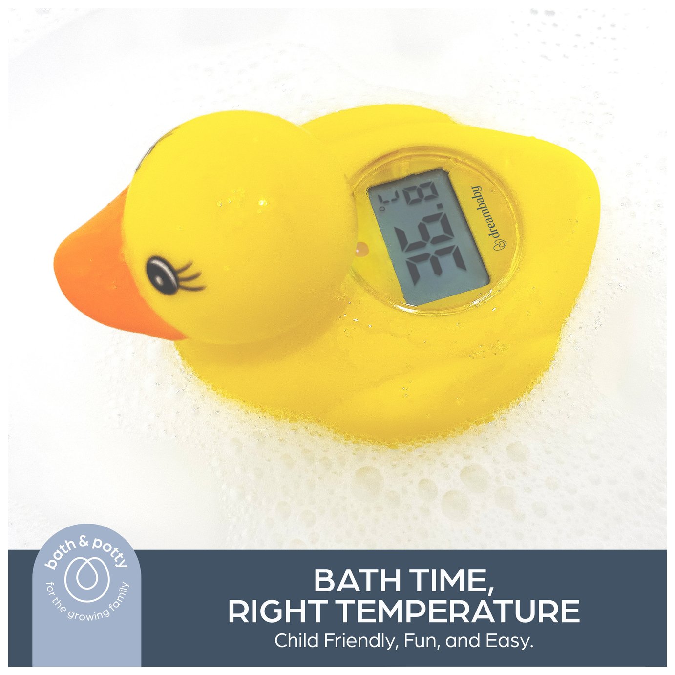 Dreambaby 2 in 1 Room & Bath Digital Thermometer - Duck