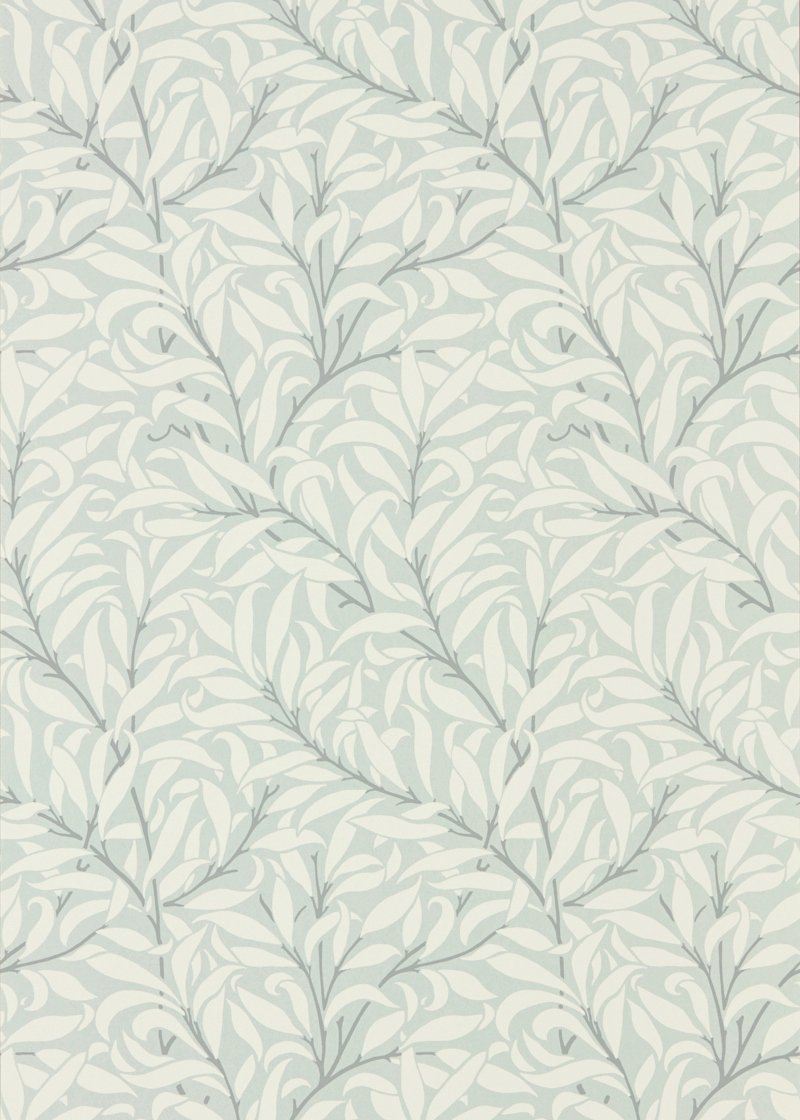 Morris & Co. Willow Bough Blue Floral Wallpaper
