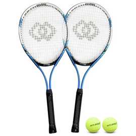 Hypro 25" 2 Person Aluminium Tennis Set