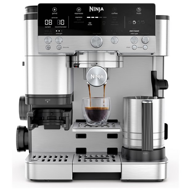 Coffee Maker Krups Coffee Grinder Argos Buy Ninja ES601UK Luxe Cafe Premier  Espresso Coffee Machine