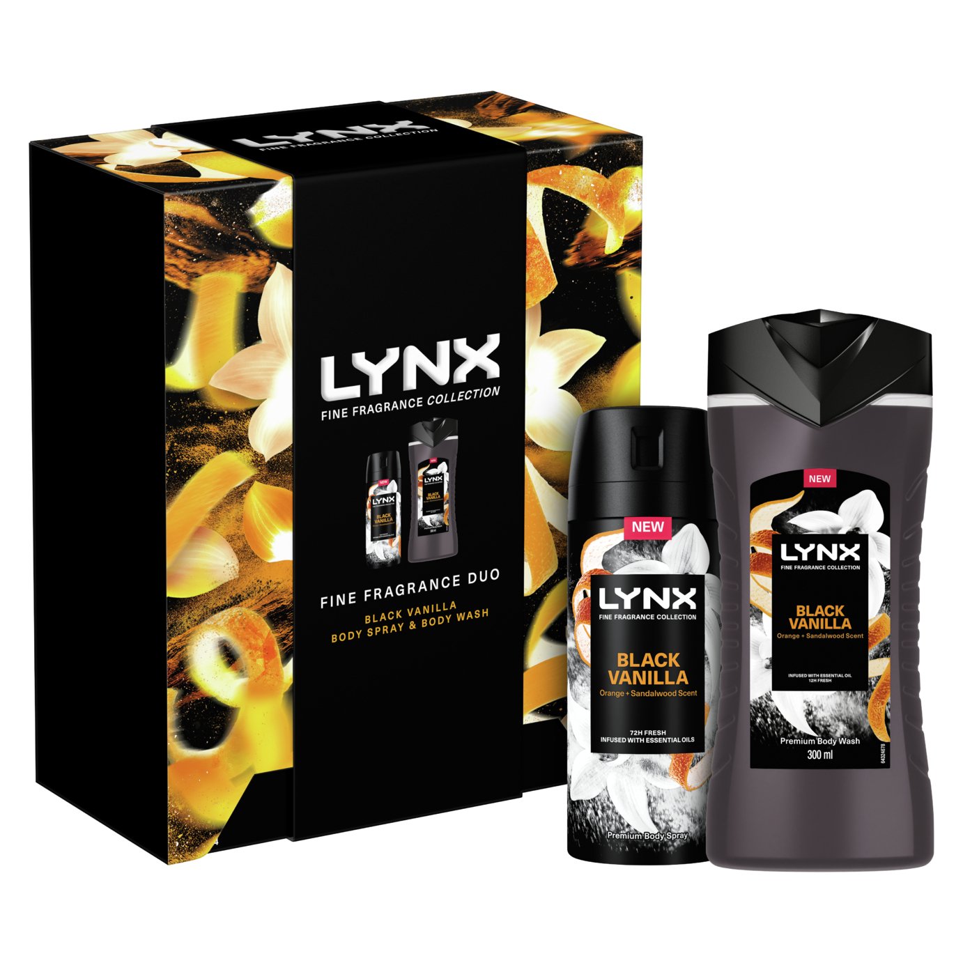 Lynx Spray-on Body Spray and Shower Gel Fragrant Giftset