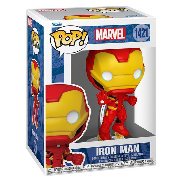 Buy Funko POP Marvel Iron Man Figure Playsets and figures Argos