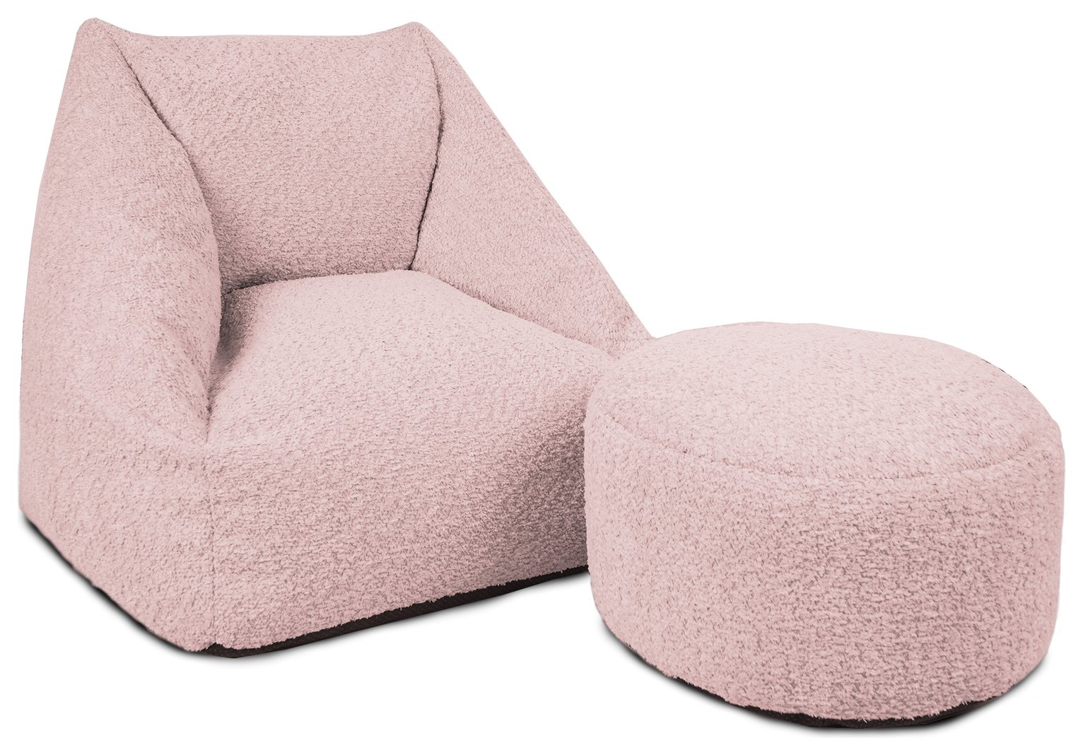 rucomfy Kids Snuggle Bean Bag Chair And Footstool