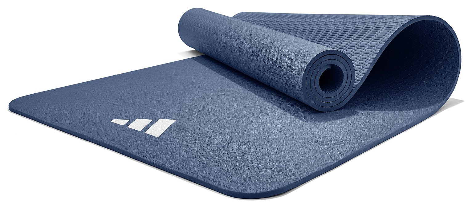 Adidas 8mm Thickness EVA/TPE Yoga Mat - Navy