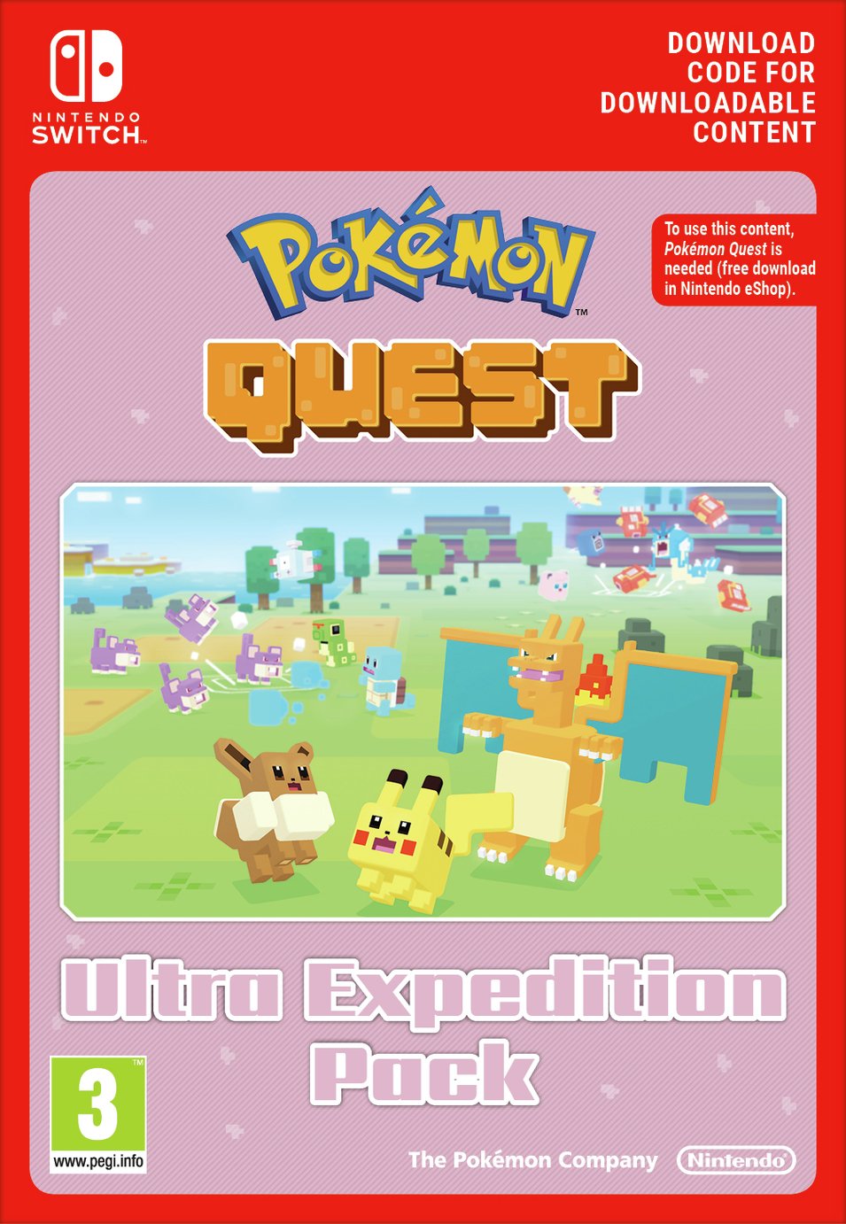 Pokemon Quest: Ultra Expedition Pack - Switch Game DLC