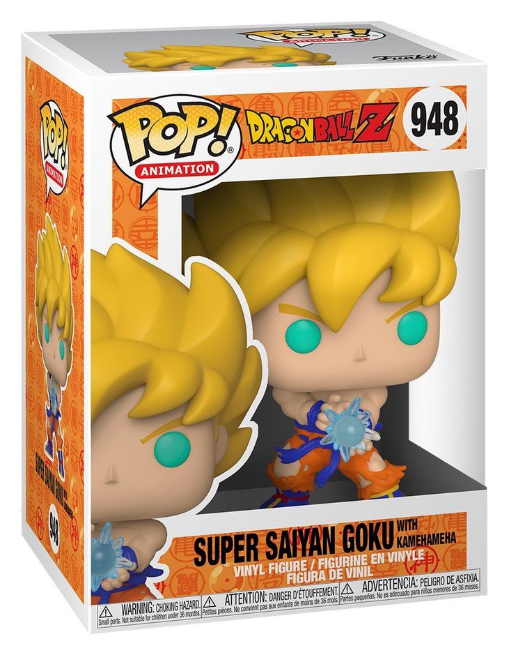 Funko POP! Animation Goku with Kamehameha Wave Figure