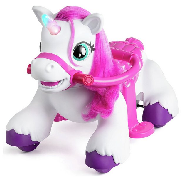 Buy Xootz Magical Unicorn Ride On Toy White Ride ons Argos