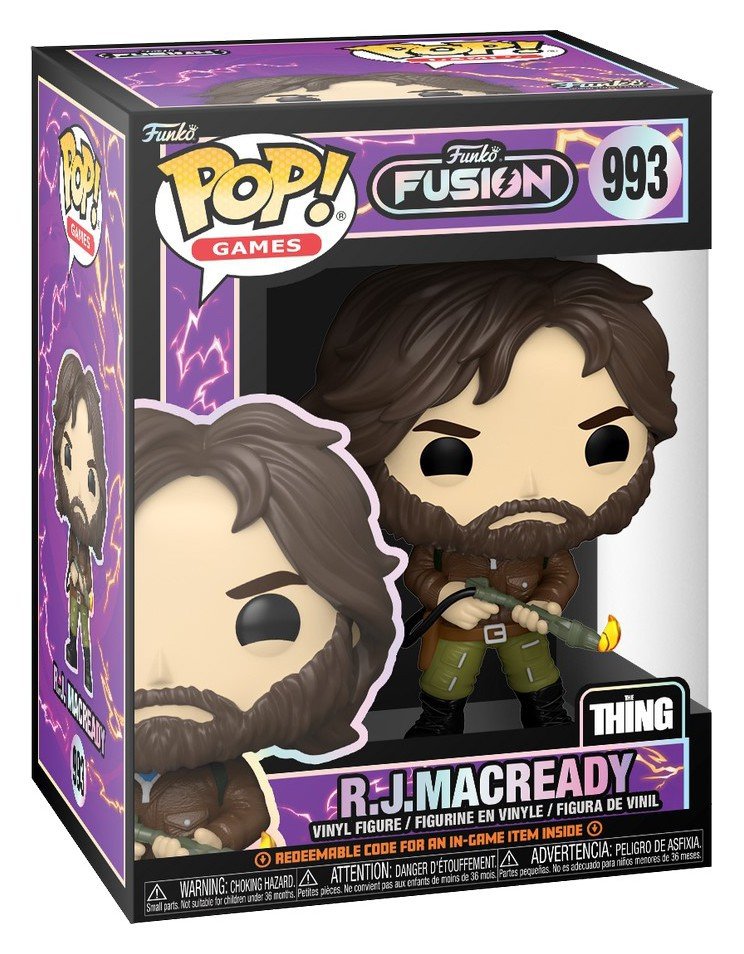 Funko POP! Games Fusion R.J.MacReady Figure