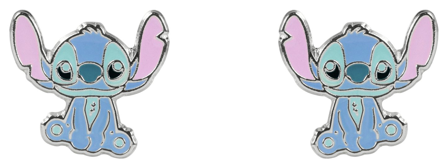 Disney Lilo and Stitch Enamel Stud Earrings