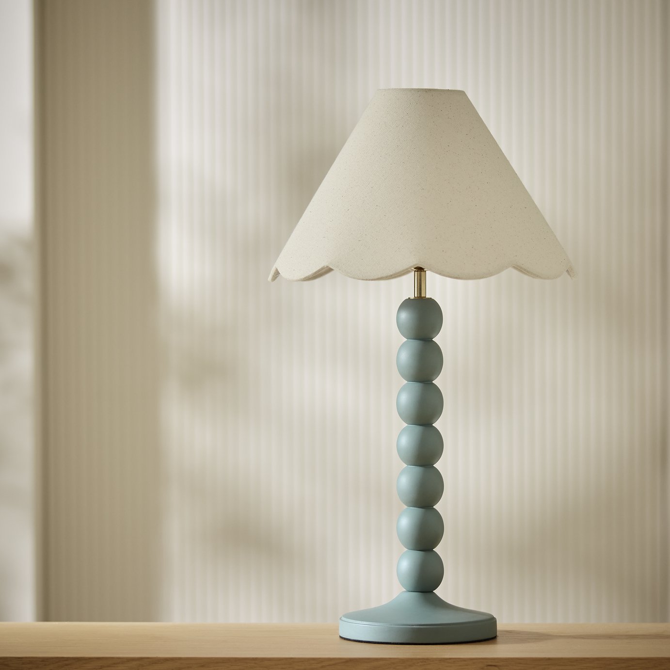 Habitat Bobbin Mango Wood Table Lamp Base Only