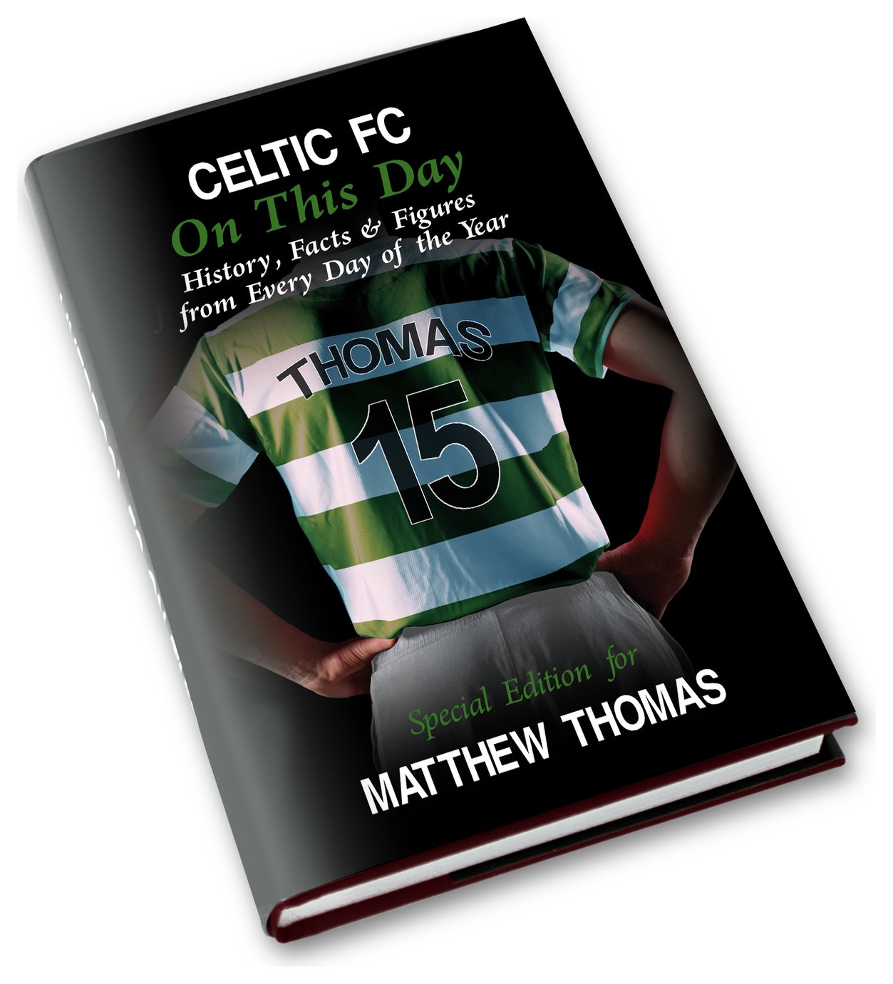 Personalised Message Celtic On This Day Book