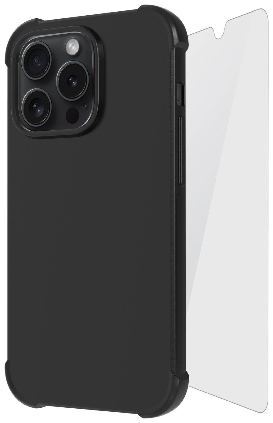 Skech iPhone 15 Pro Max Phone Case & Glass Screen Protector