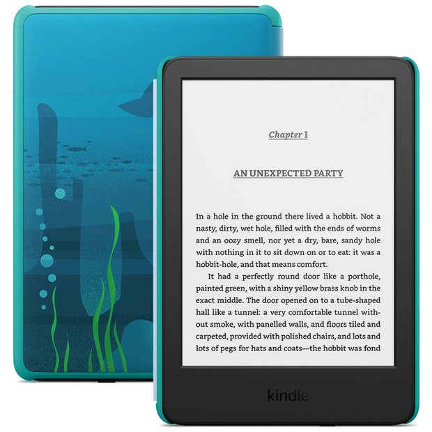 Buy Amazon Kindle Kids 2024 6 Inch 16GB Wi-Fi E-Reader - Ocean