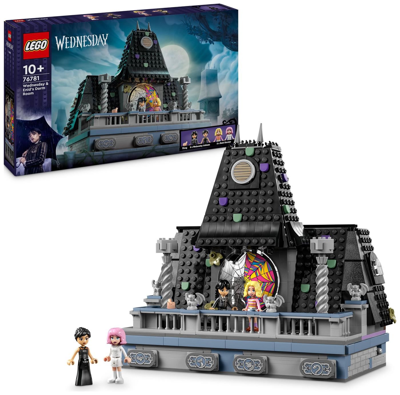 LEGO Wednesday & Enid's Dorm Room Set with Mini-Dolls 76781