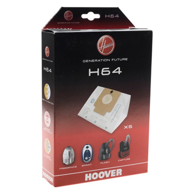 Hoover with dust on sale bag