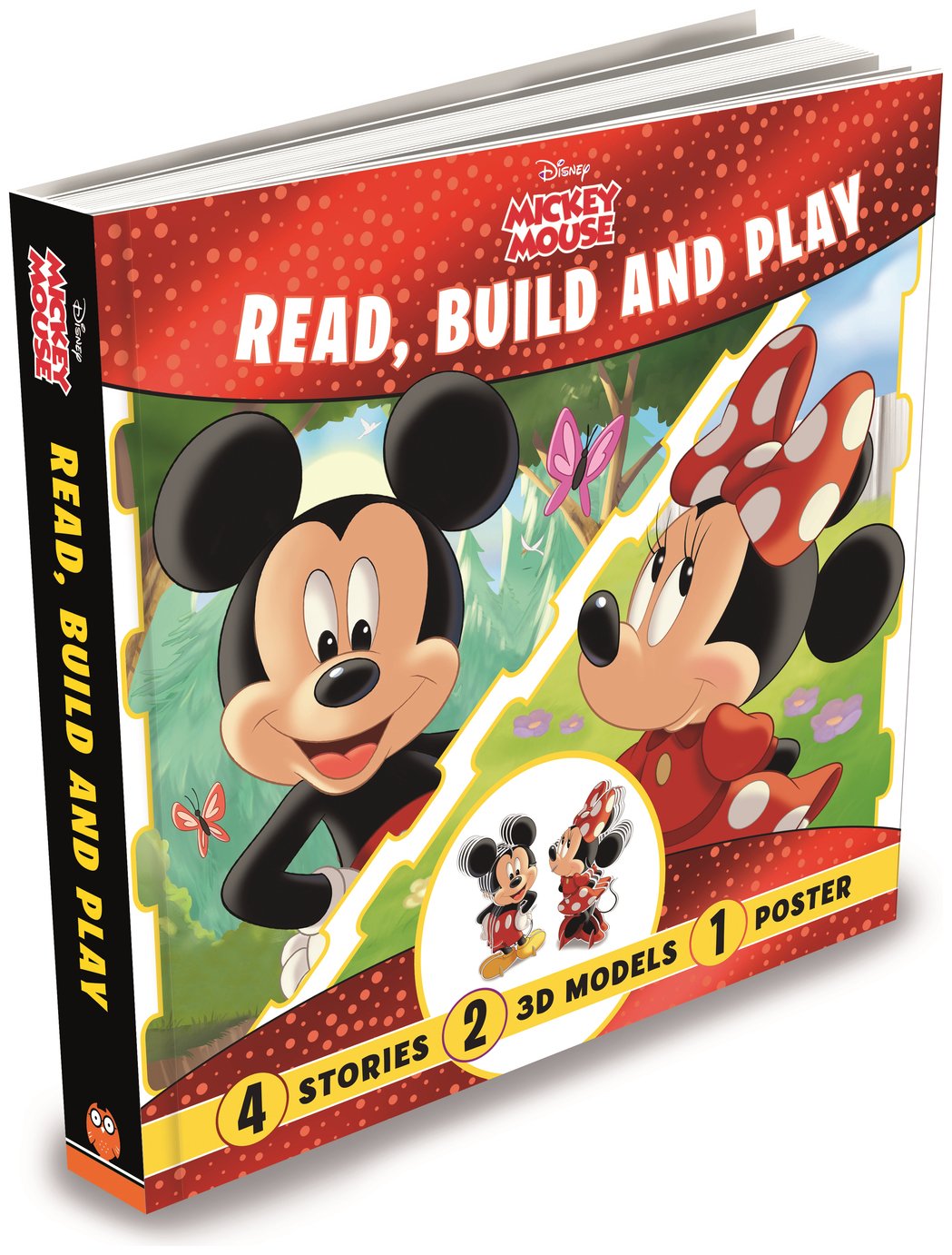 Disney Mickey Read Build and Play Book