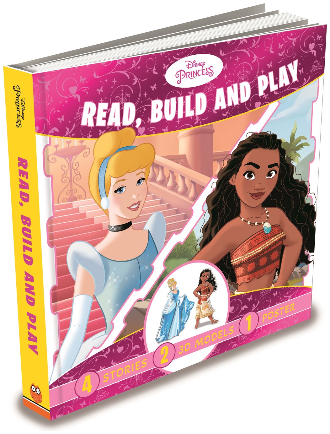 Disney Princess Read Build and Play Book