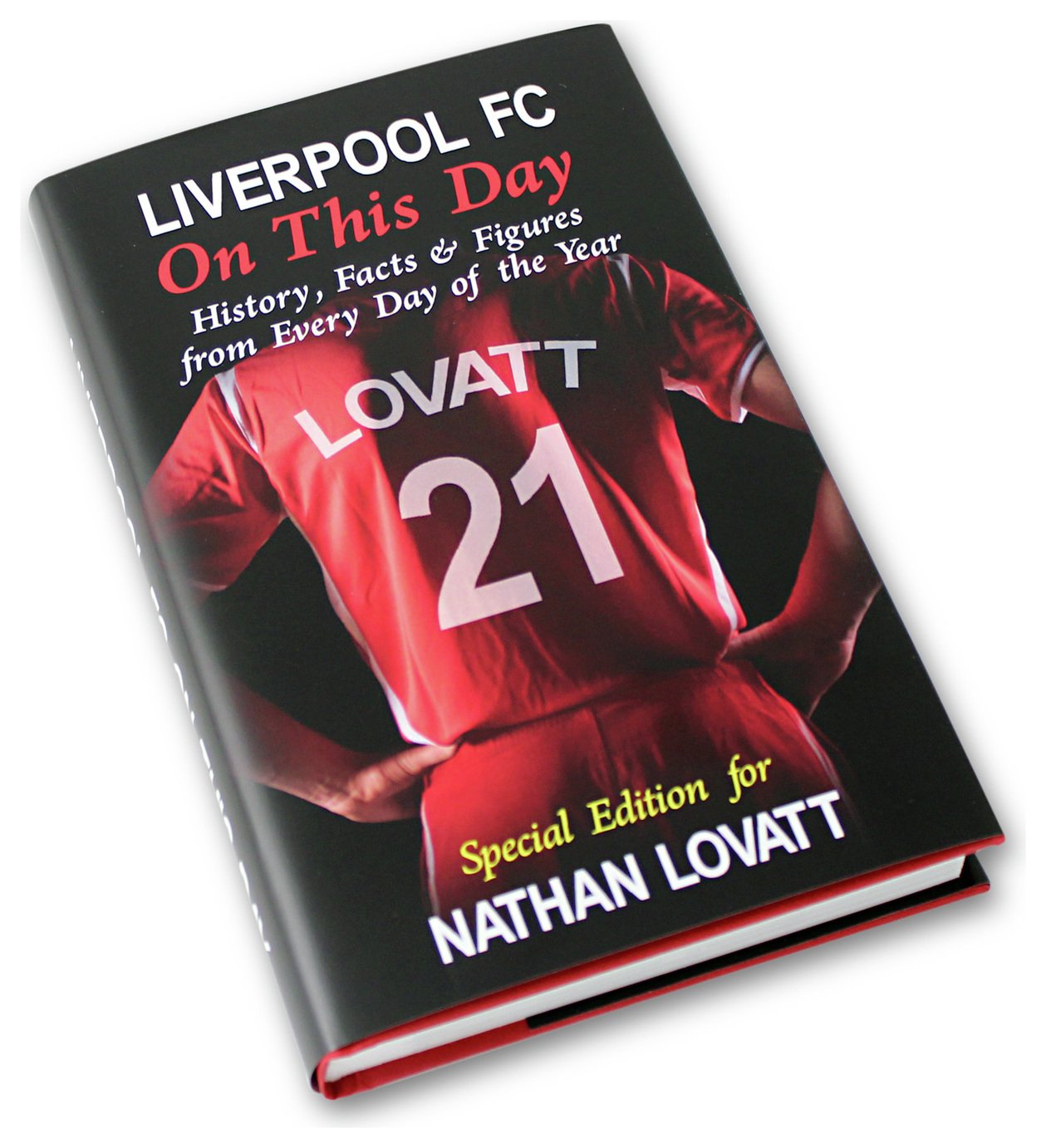Personalised Message Liverpool On This Day Book