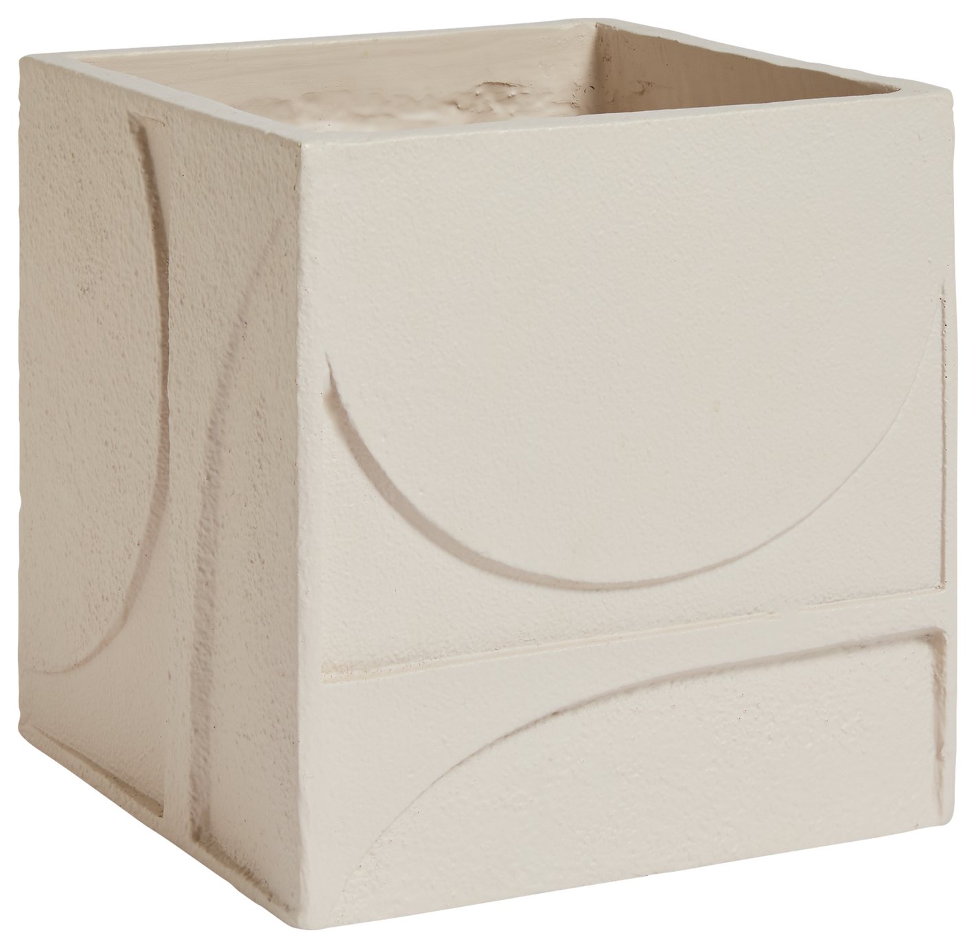 Habitat 20cm Square Resin Planter