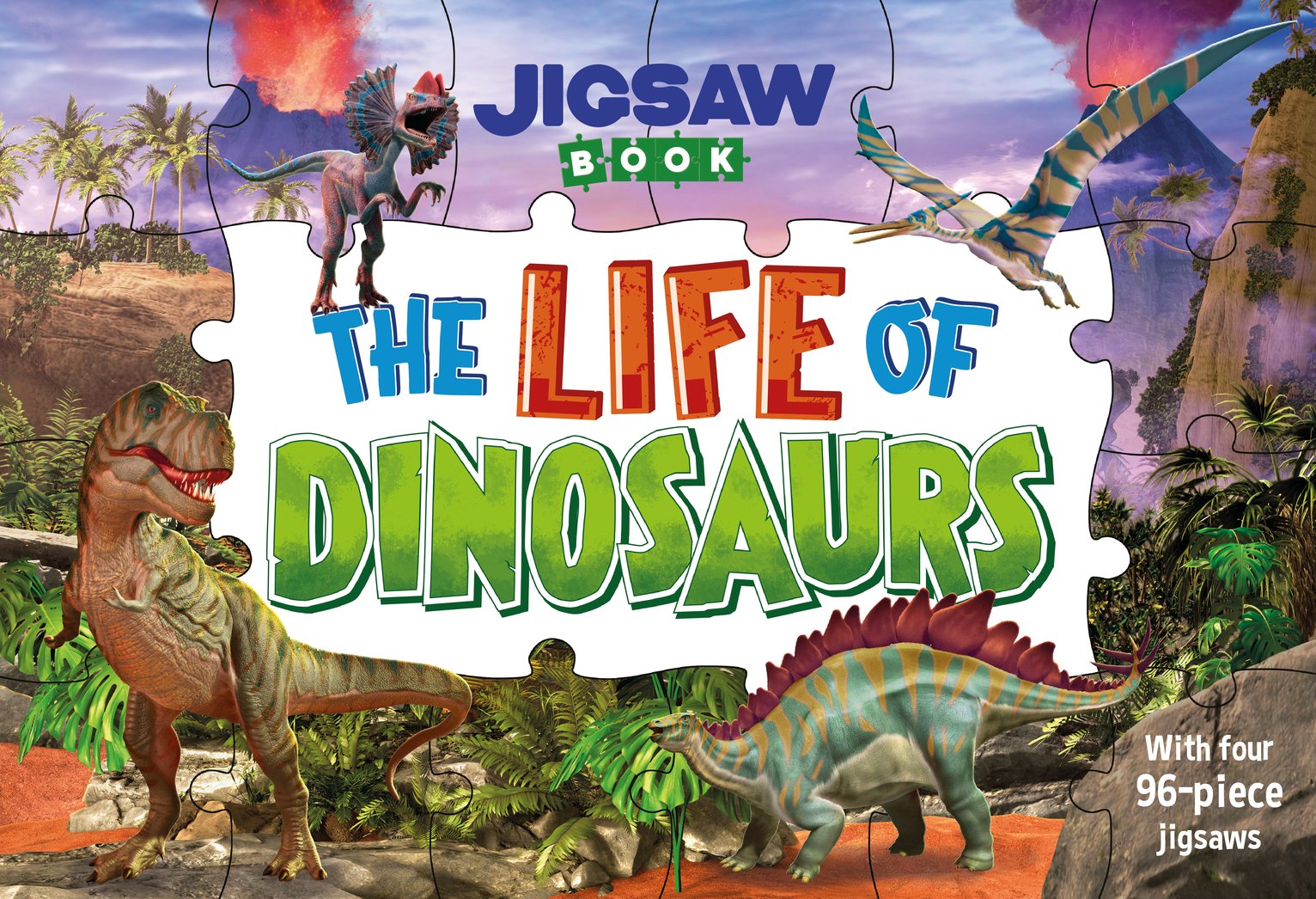 Igloo Books Jigsaw  The Life of Dinosaur Book